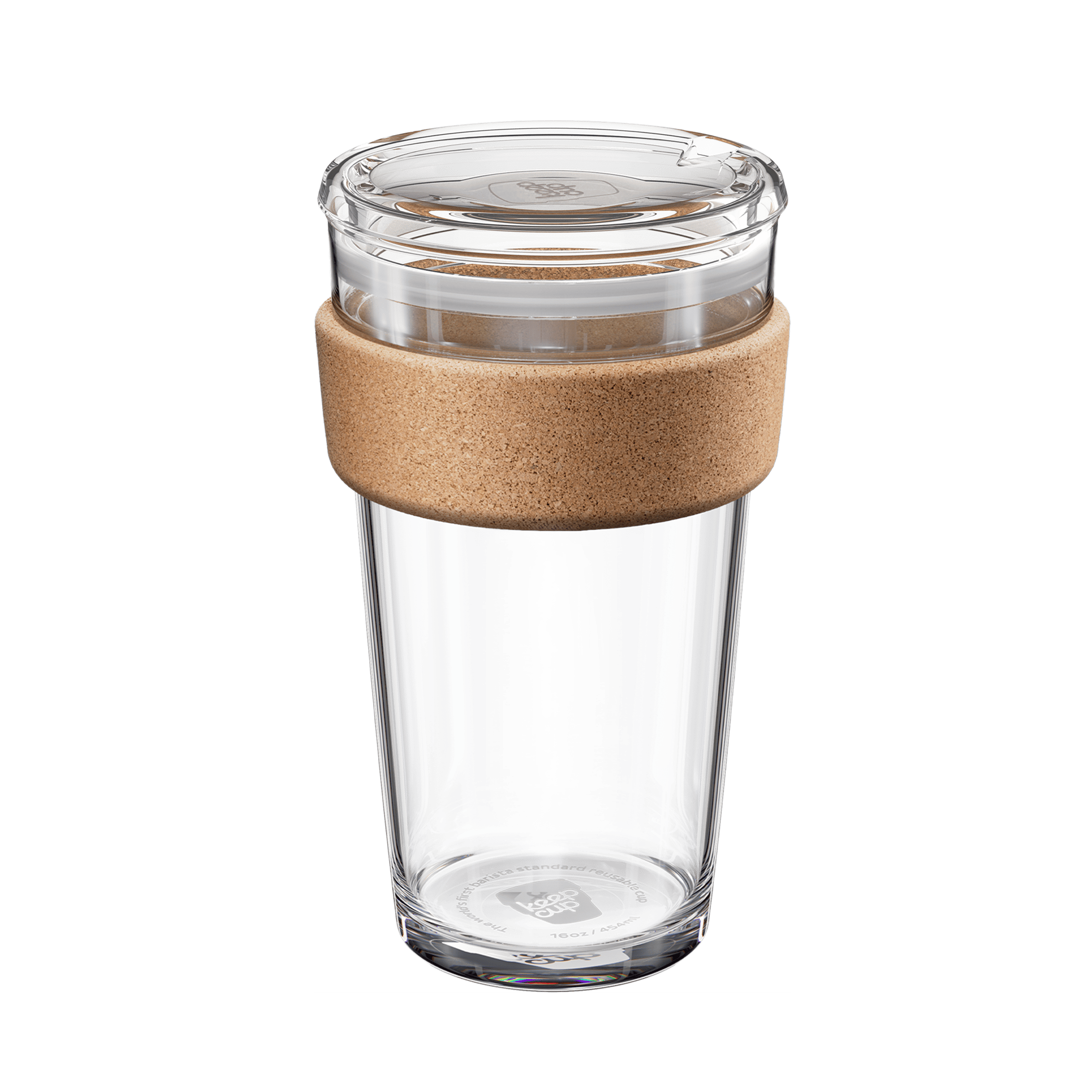 Beker met deksel KeepCup Brew Cork Black, 454 ml Beker met deksel KeepCup Brew Cork Black, 454 ml