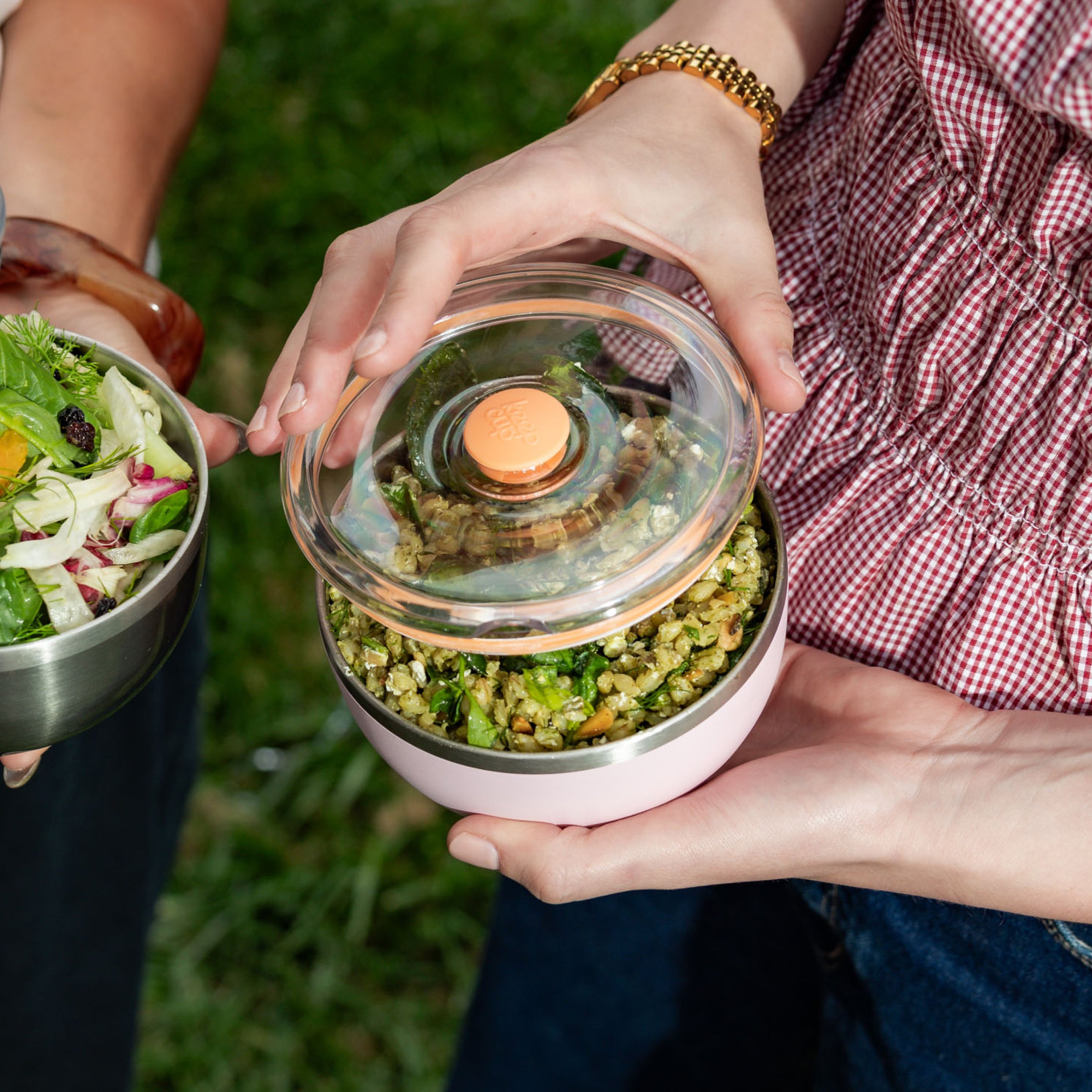 Go Bowl Insulated - Flat Lid | Pashmak Pink