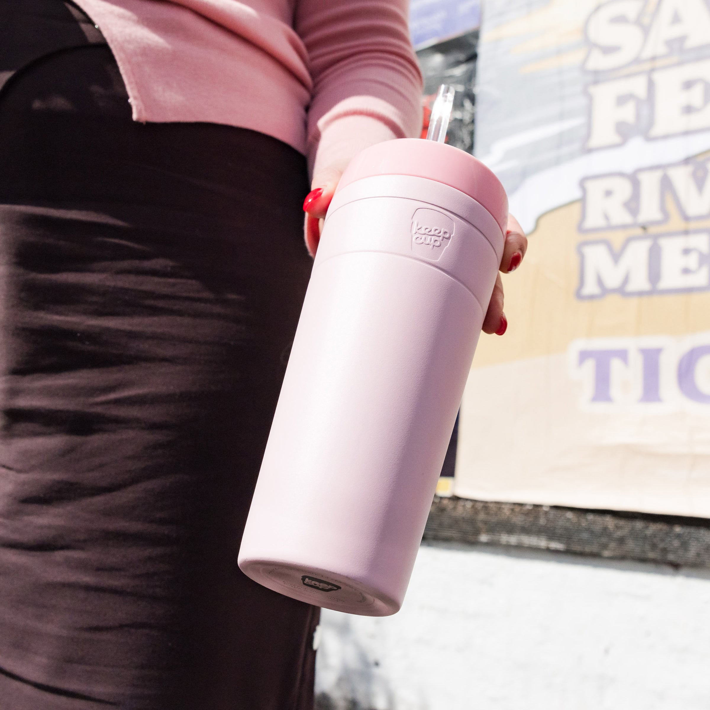 Helix Cold Cup - XL 20oz | Pashmak Pink