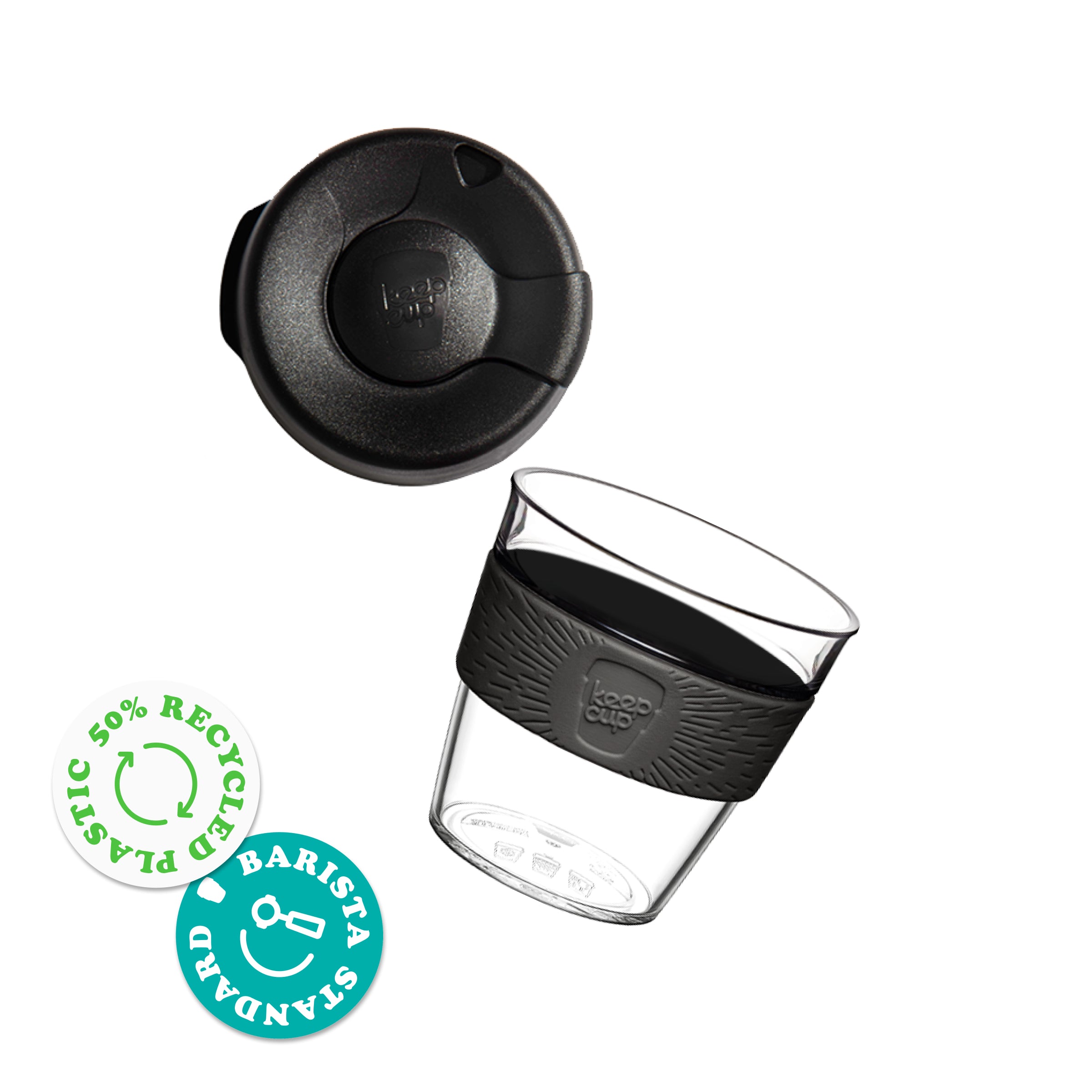 Original Clear - S 8oz | Black