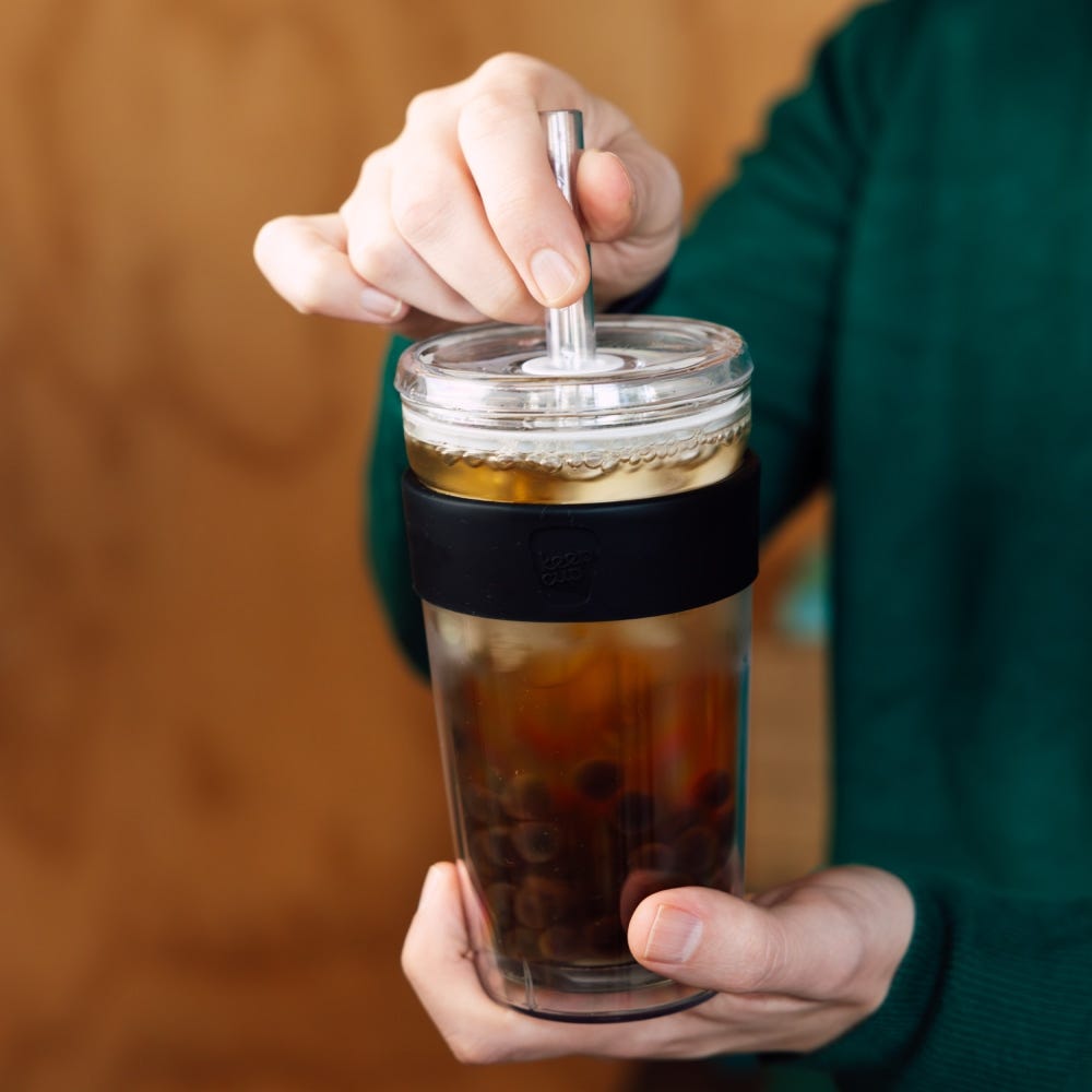 Cold Cup Longplay Boba - L 16oz | Black
