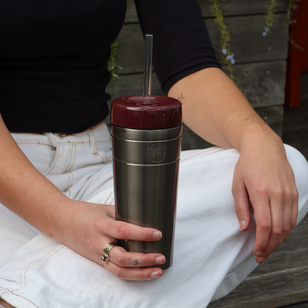 Commuter Insulated Cold Cup - 20oz | Nitro Mulberry