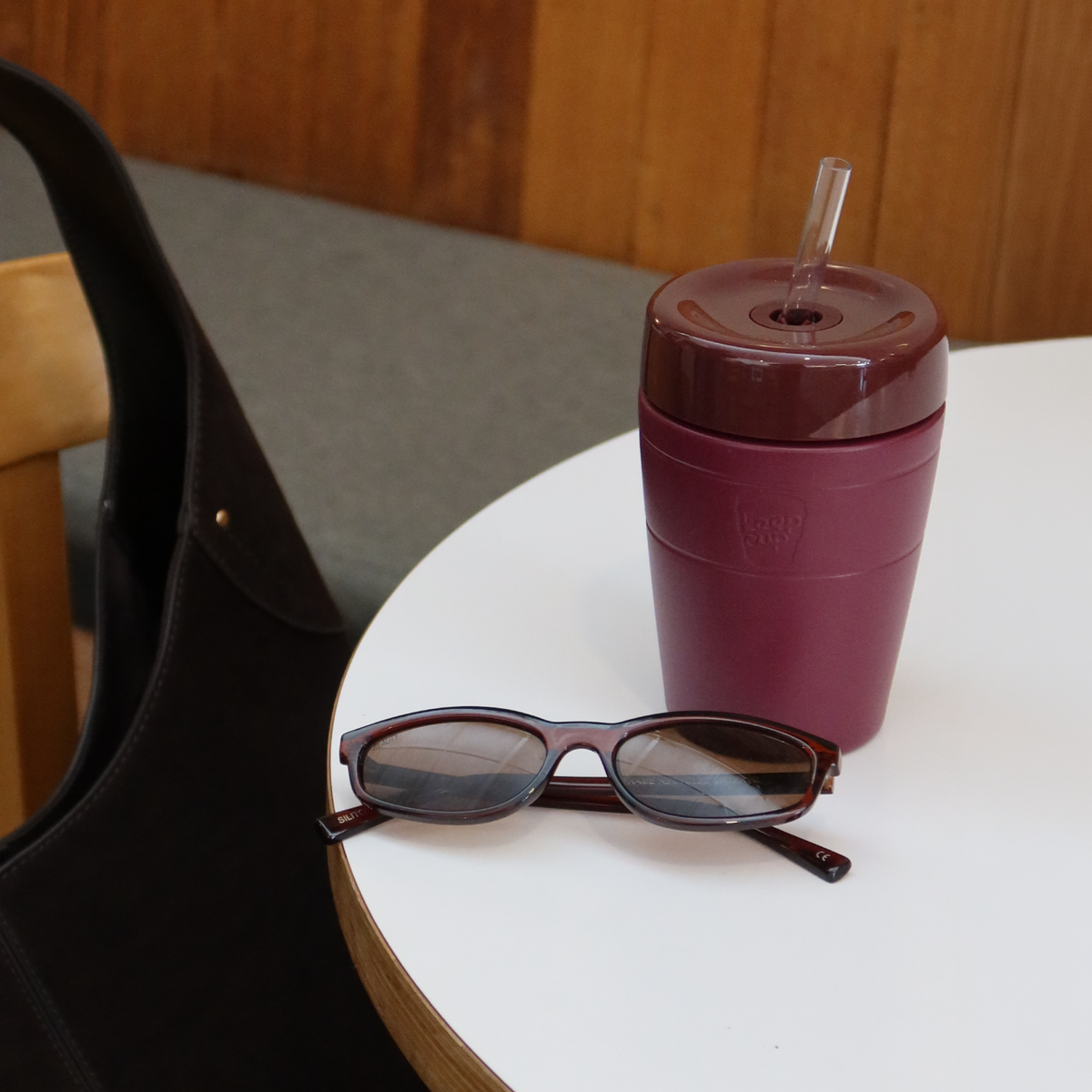 Commuter Insulated Cold Cup - 12oz | Mulberry