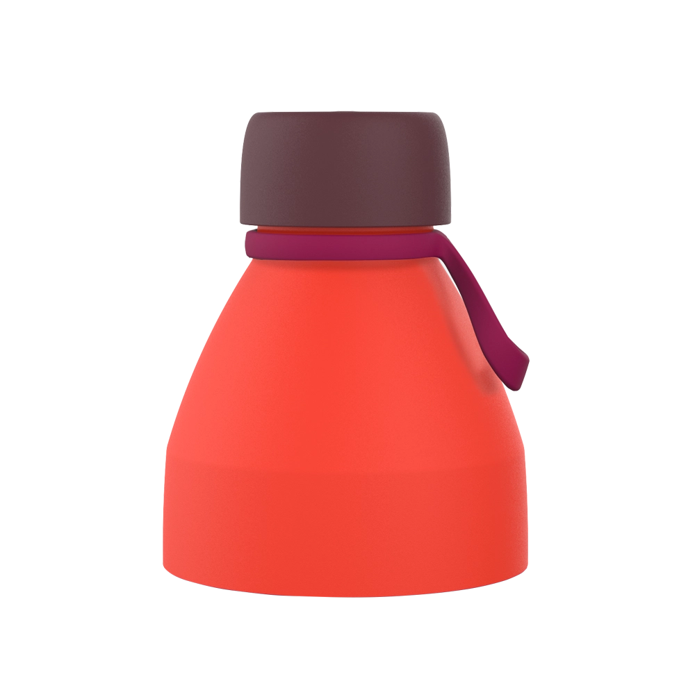 Helix Bottle Lid - Stainless Steel | Persimmon