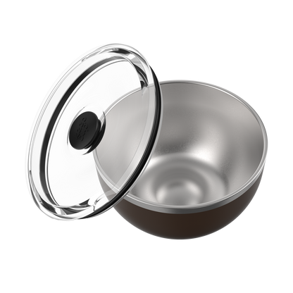 Go Bowl Luxe - Flat Lid | Chocolate
