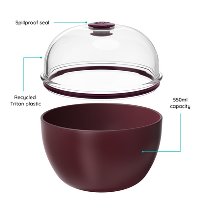 Go Bowl Original - M 550ml | Plum