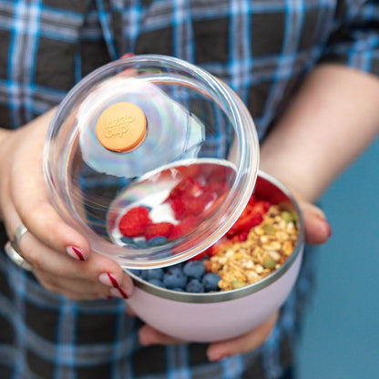 Go Bowl Insulated - Dome Lid | Pashmak Pink