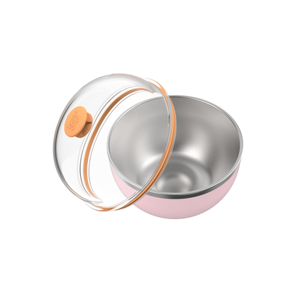Go Bowl Insulated - Dome Lid | Pashmak Pink