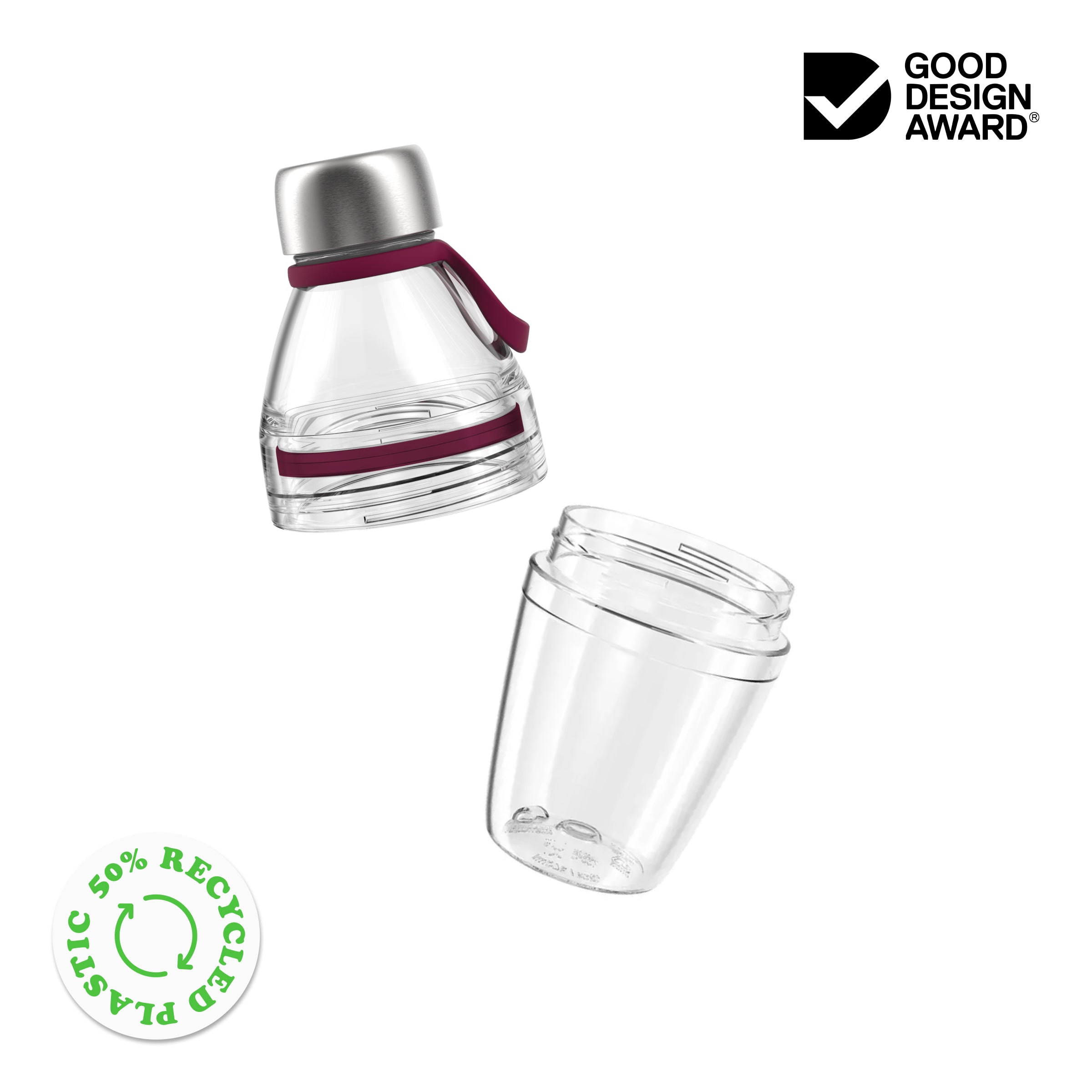Helix Light Bottle - 530ml | Pashmak Pink