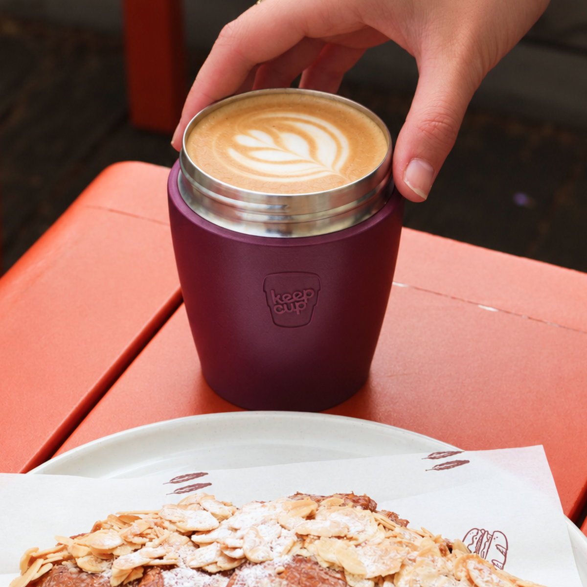 Commuter Insulated Travel Cup - 8oz | Mulberry